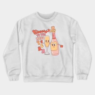 Cheers to a New Year Crewneck Sweatshirt